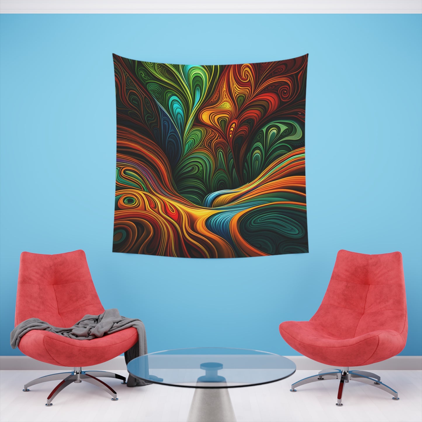 Abstract Wall Tapestry 44