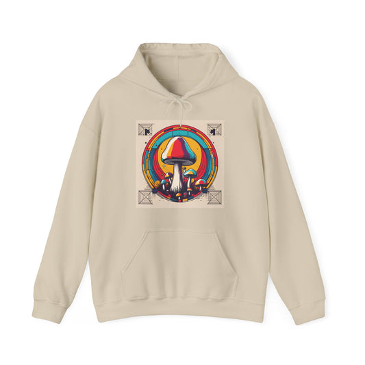 Unisex Abstract Hooded Sweatshirt 3