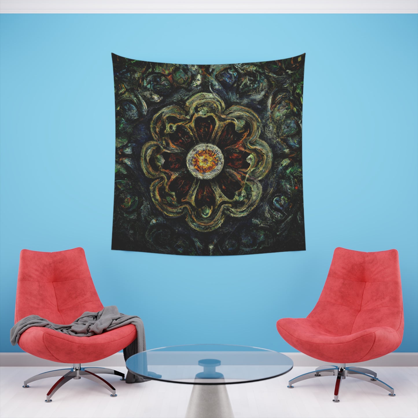 Abstract Wall Tapestry 86