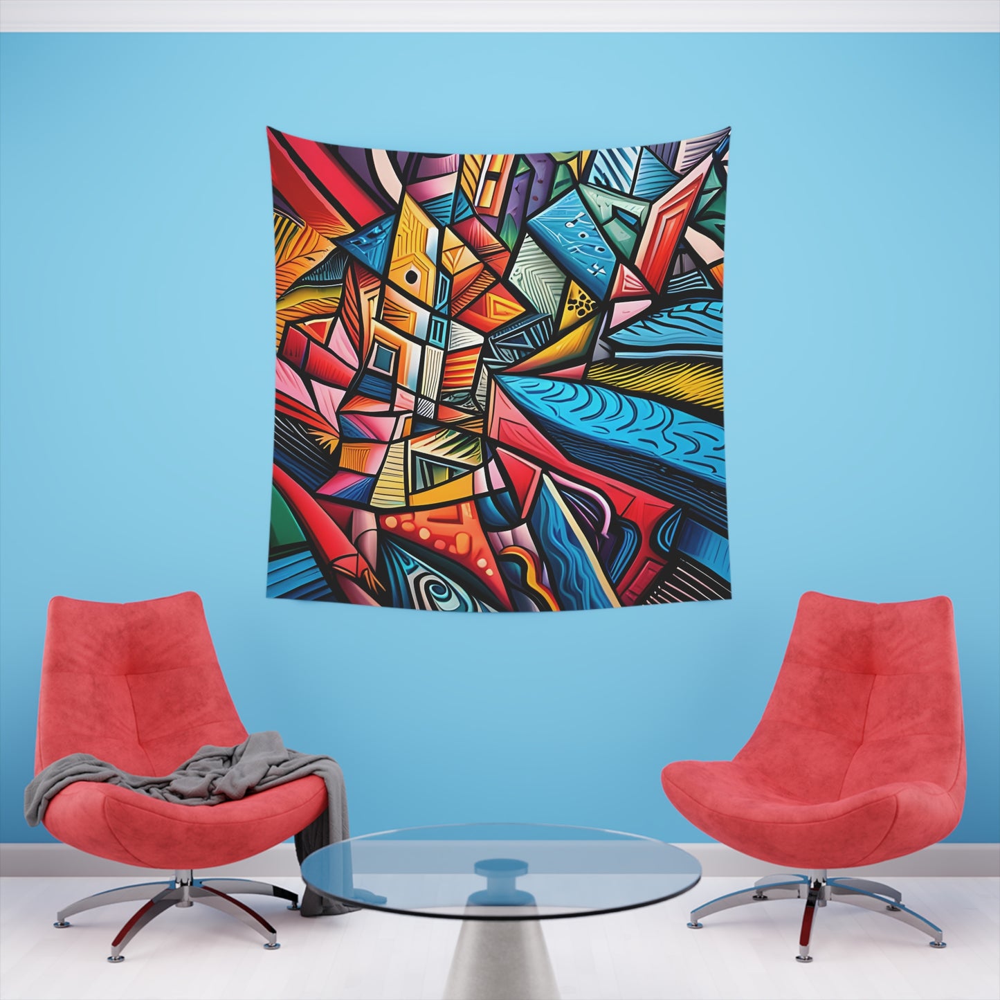 Abstract Wall Tapestry 32