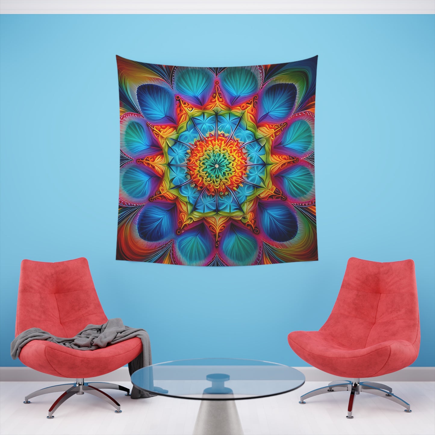 Abstract Wall Tapestry 92