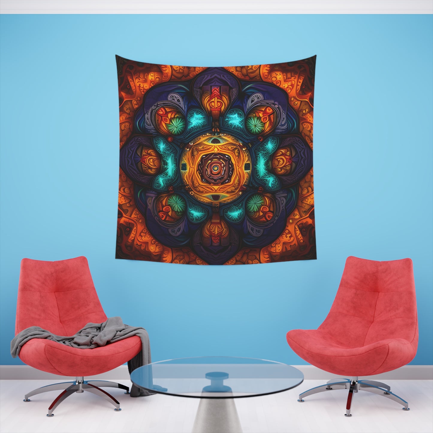 Abstract Wall Tapestry 84