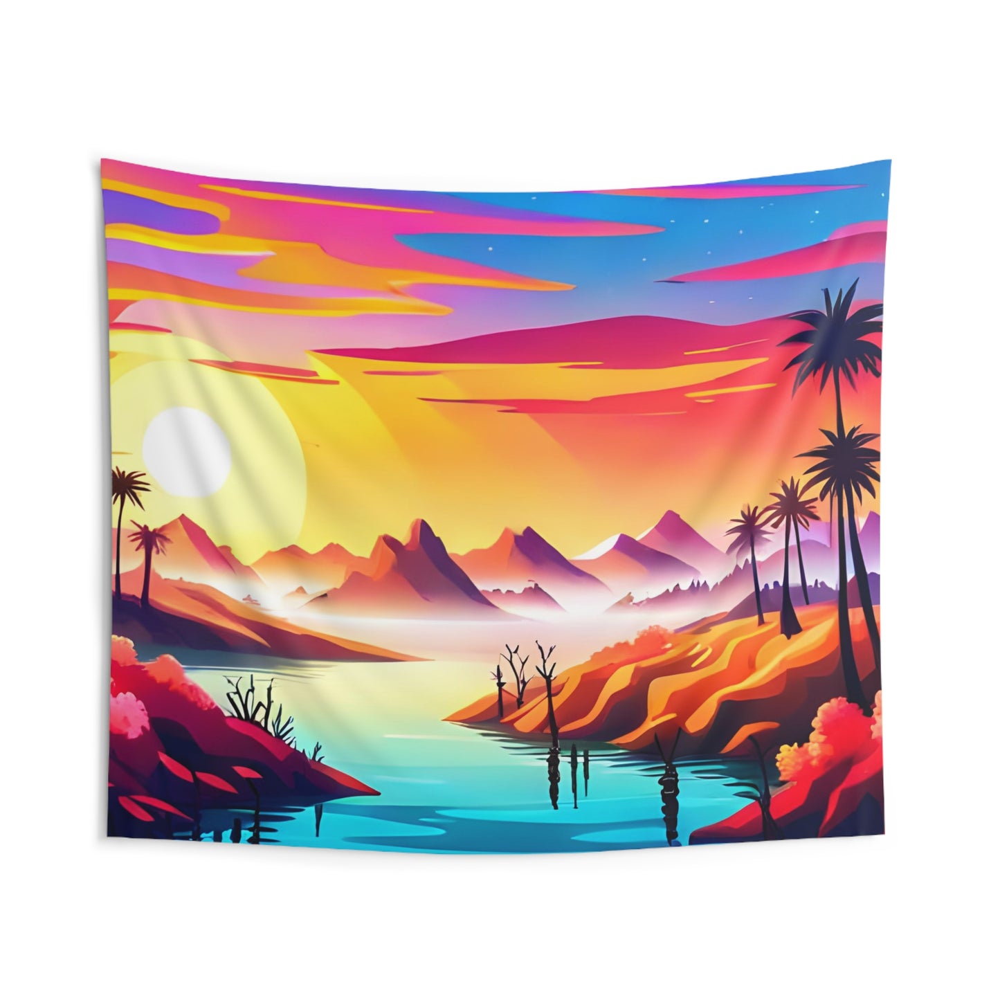 Abstract Wall Tapestries (wide) 2