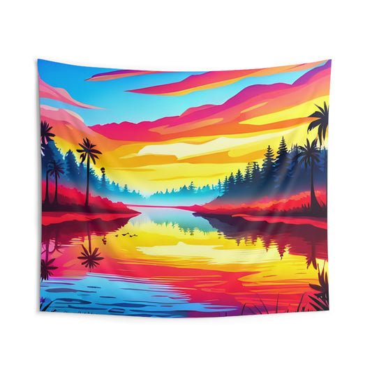 Abstract Wall Tapestries (wide) 1