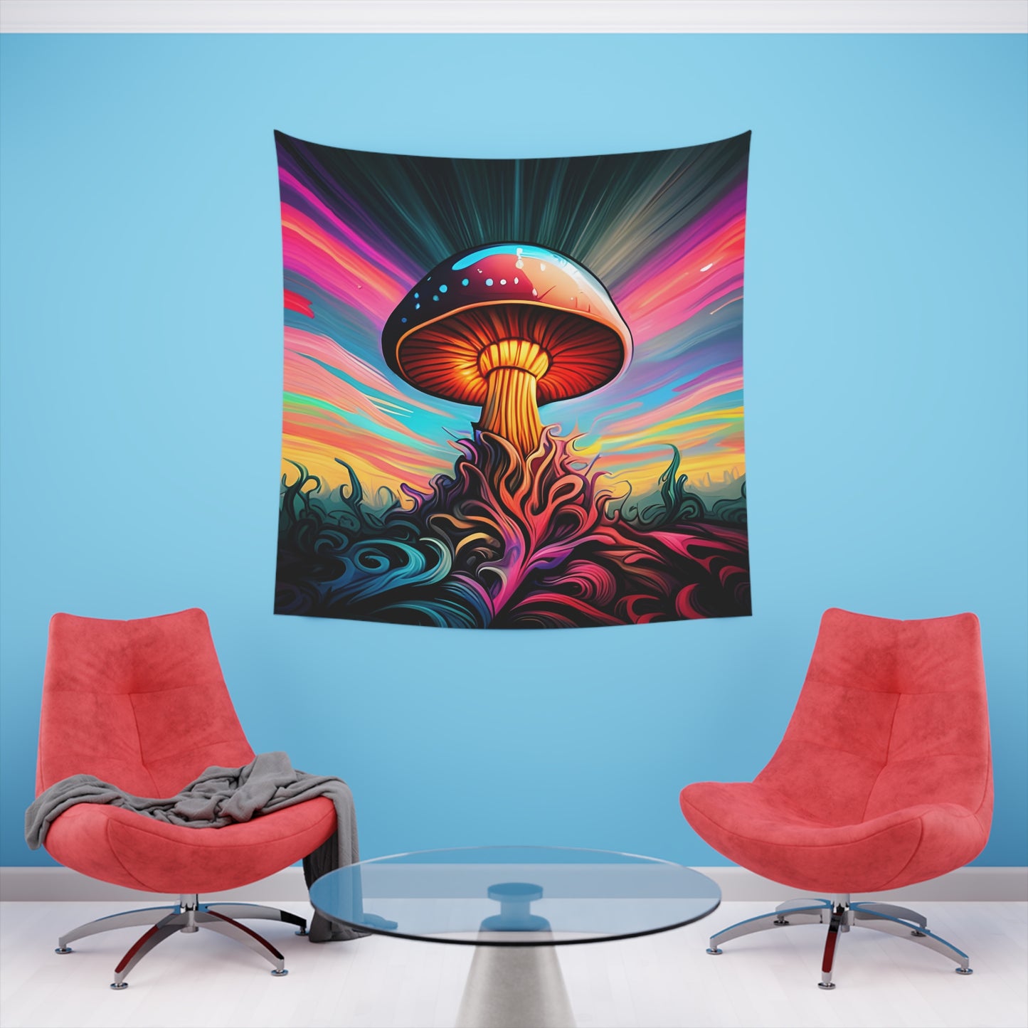 Abstract Wall Tapestry 1