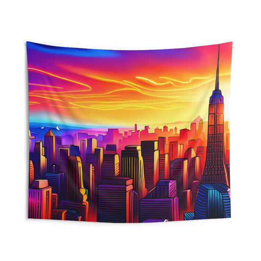 Abstract Wall Tapestries (wide) 7