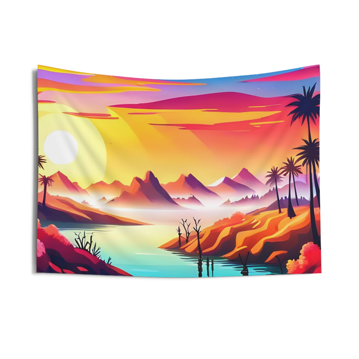 Abstract Wall Tapestries (wide) 2