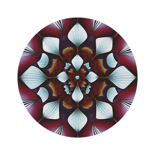 Abstract Round Rug 31