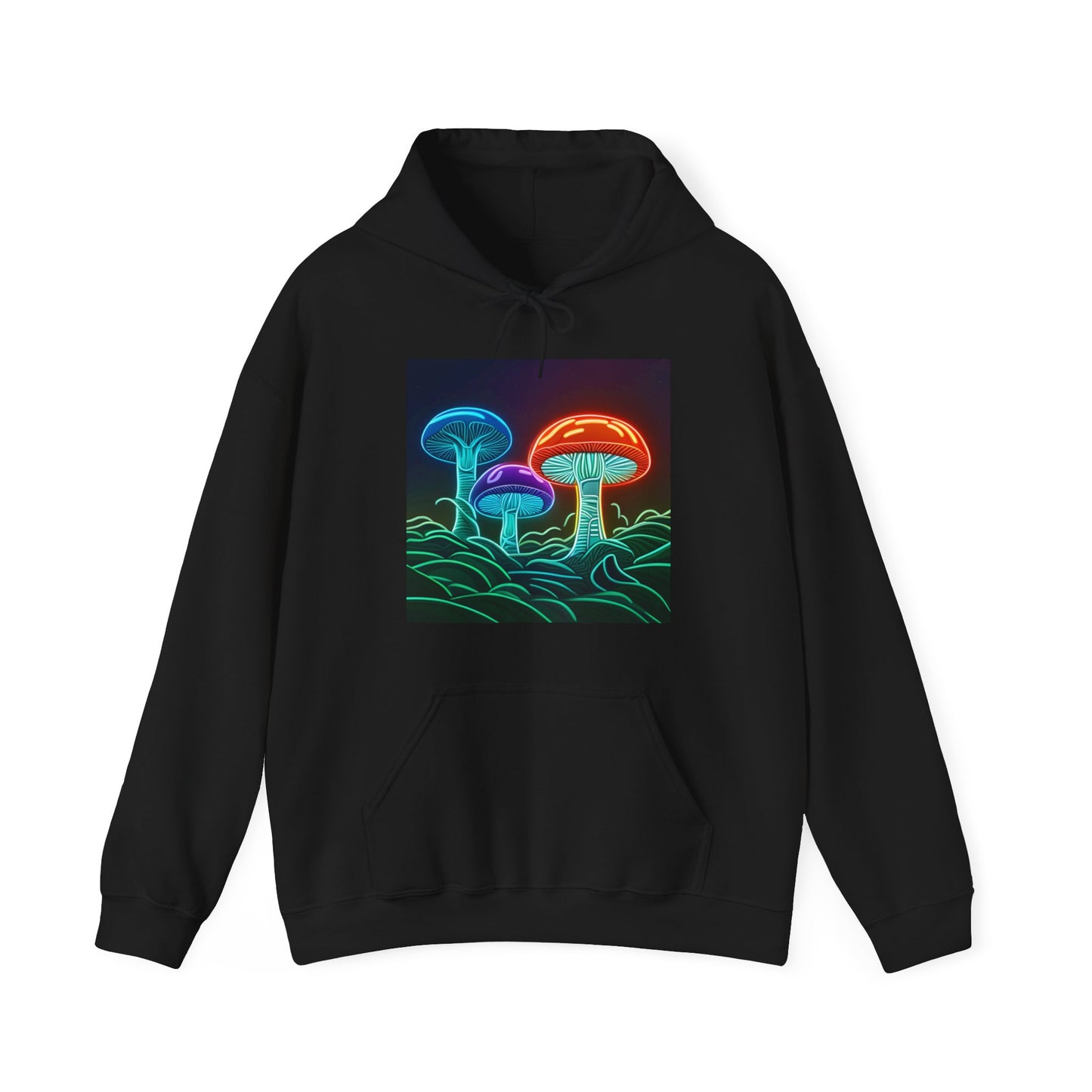 Unisex Abstract Hooded Sweatshirt 1