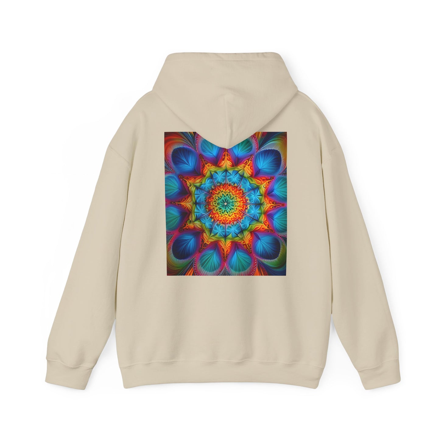 Unisex Abstract Hooded Sweatshirt 3