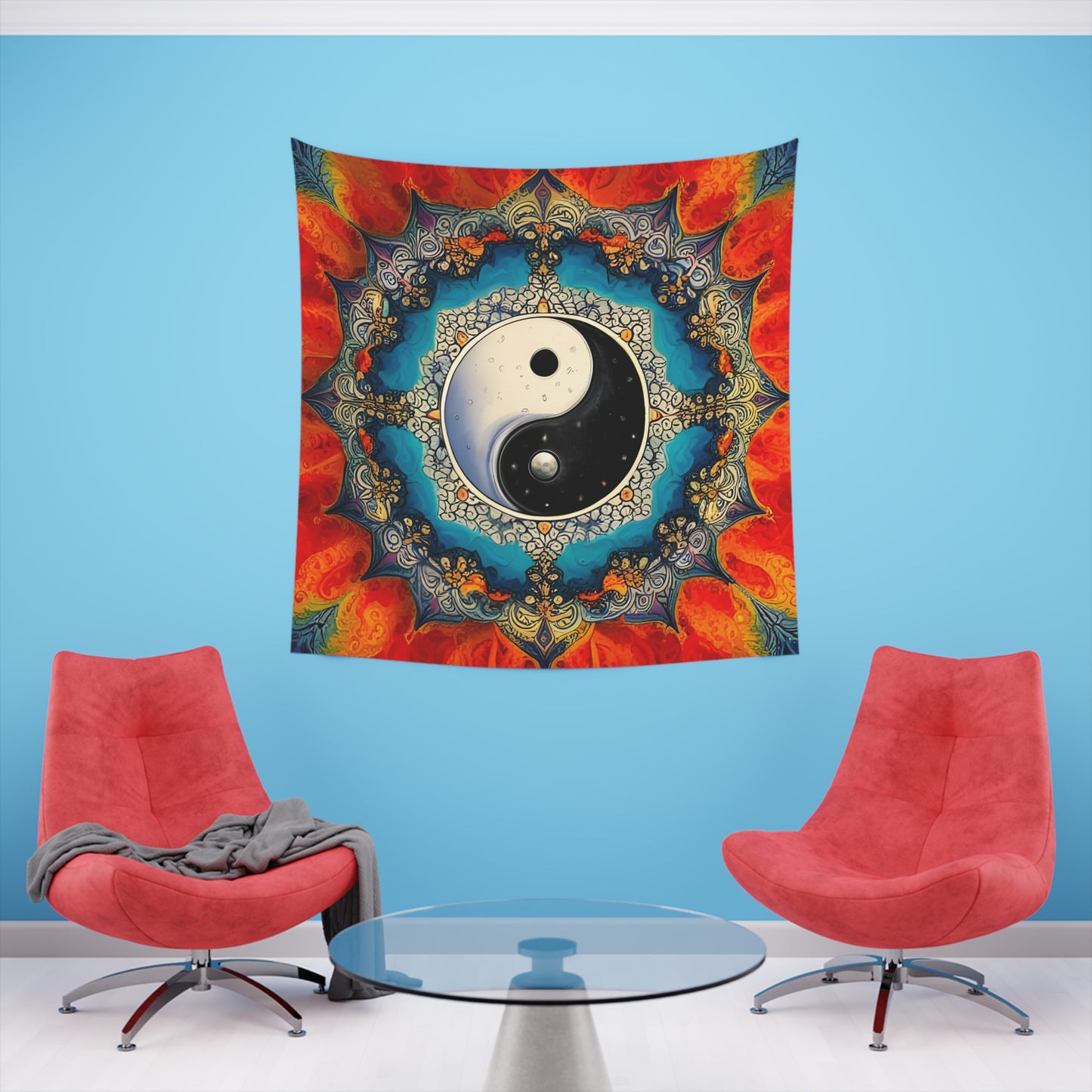 Abstract Wall Tapestry 96