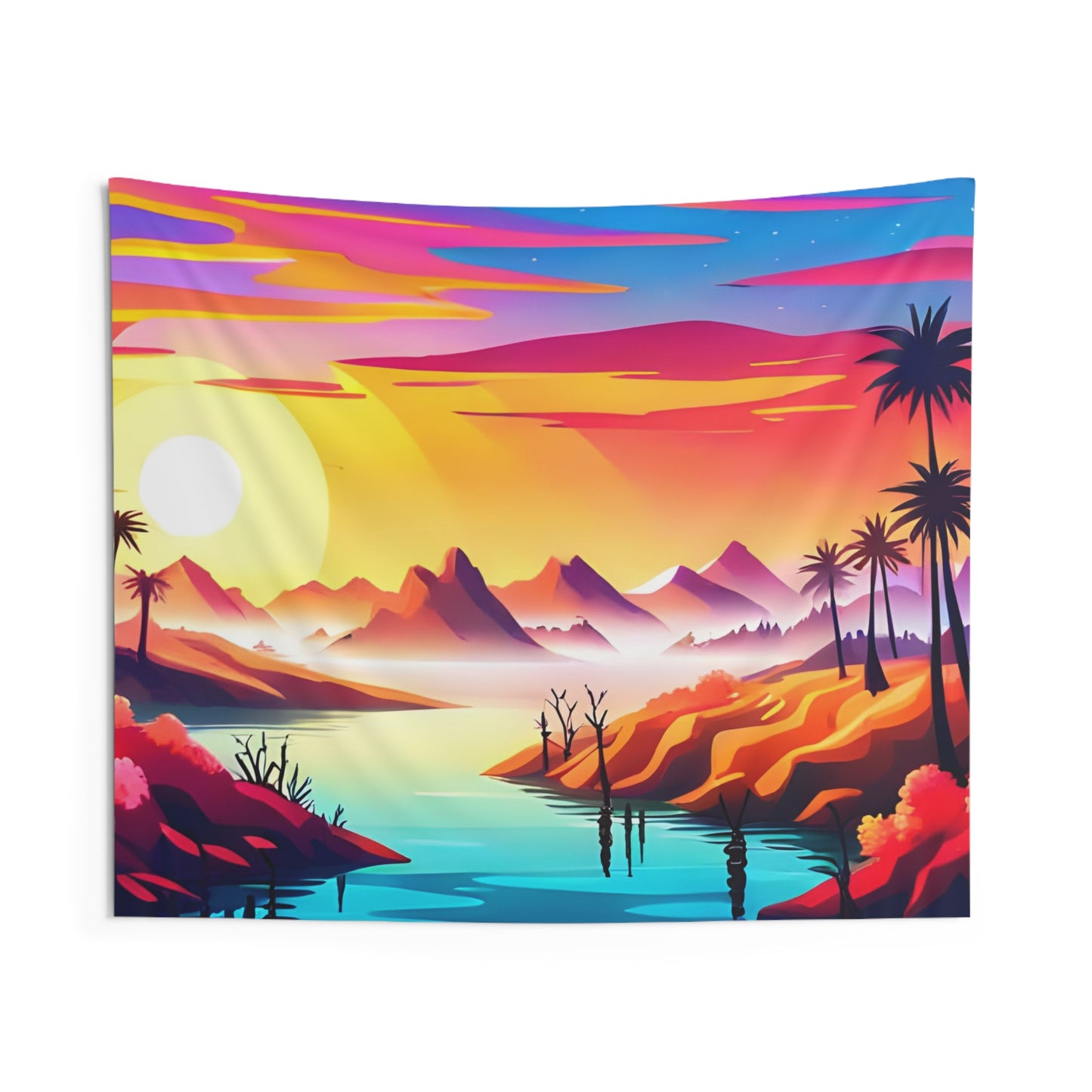 Abstract Wall Tapestries (wide) 2