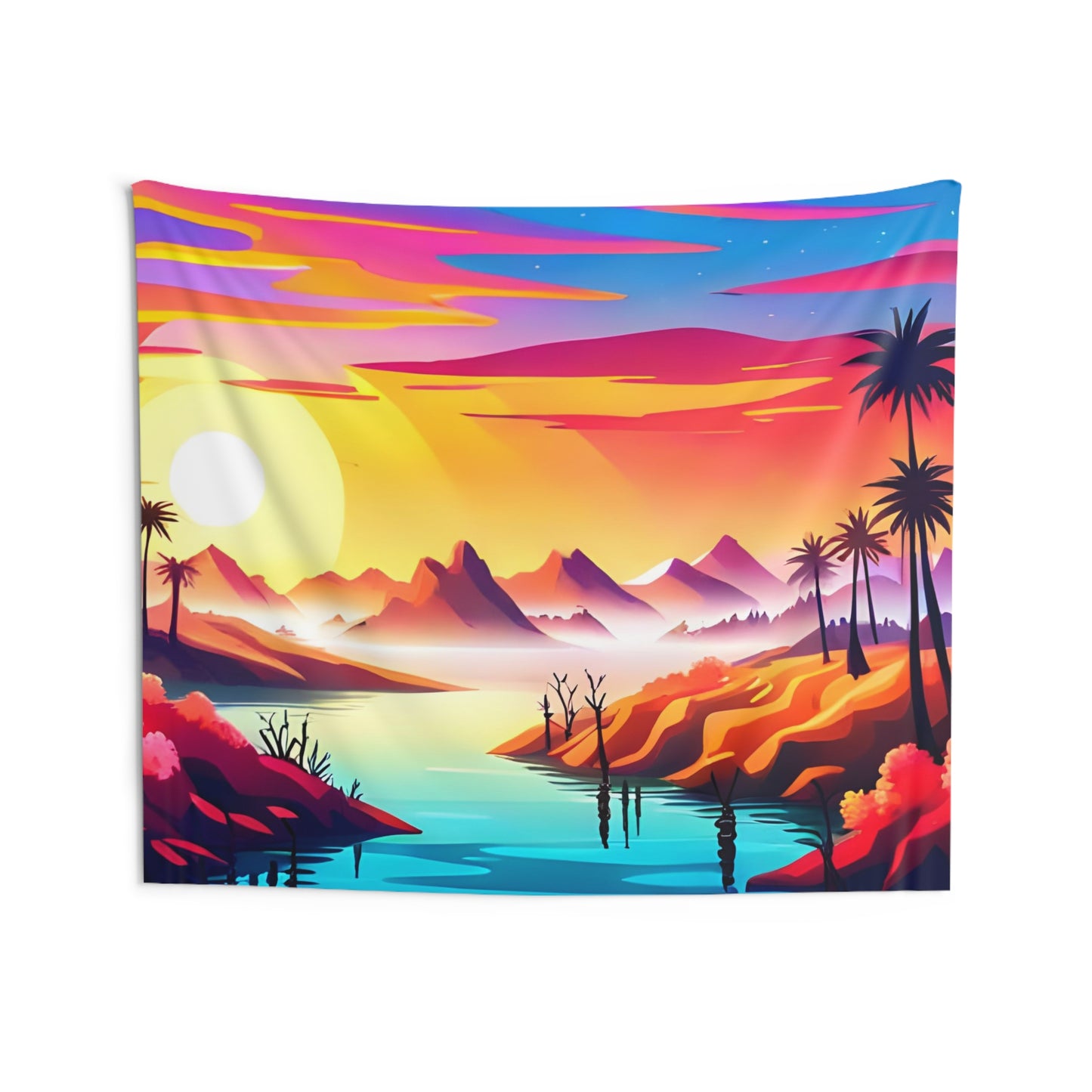 Abstract Wall Tapestries (wide) 2