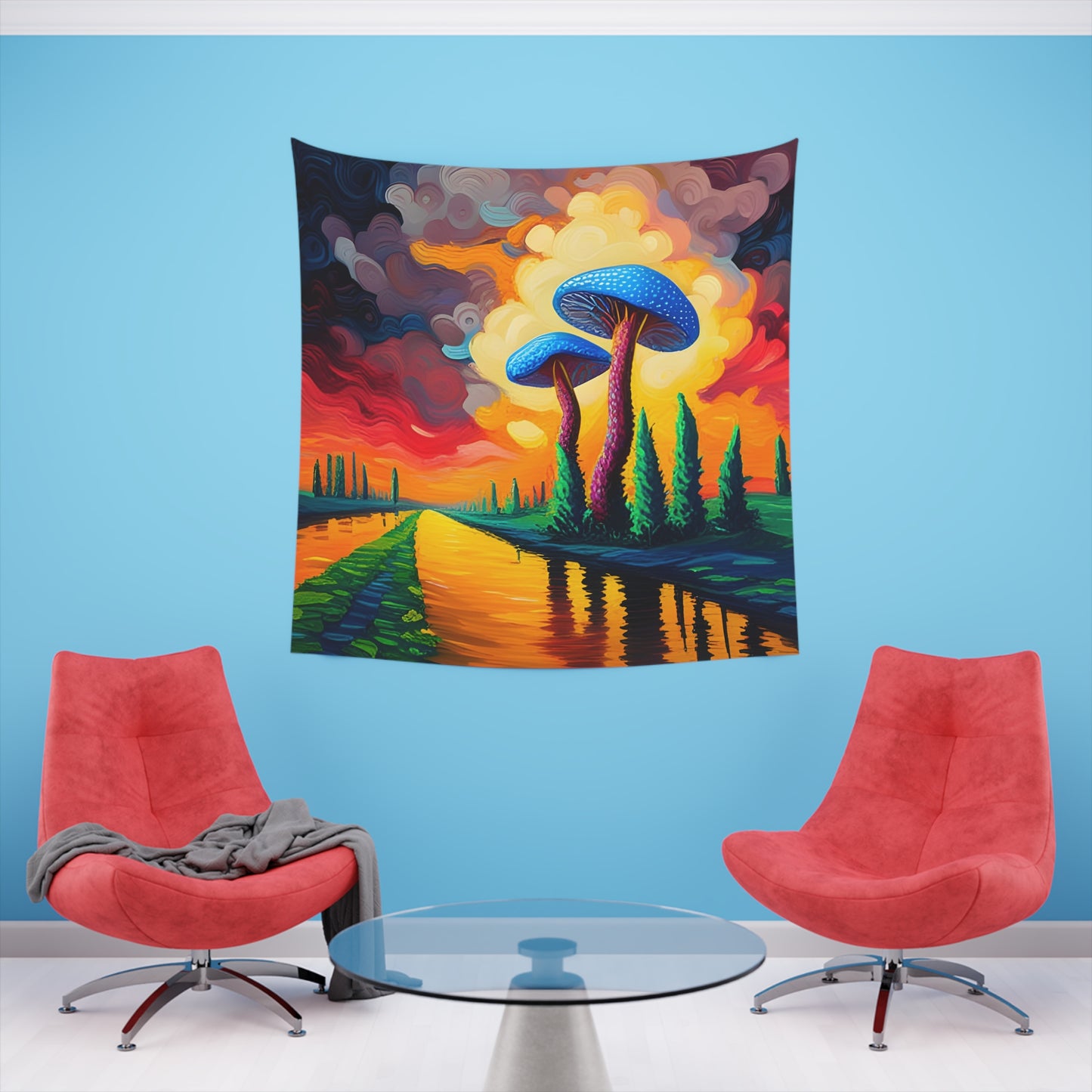 Abstract Wall Tapestry 17