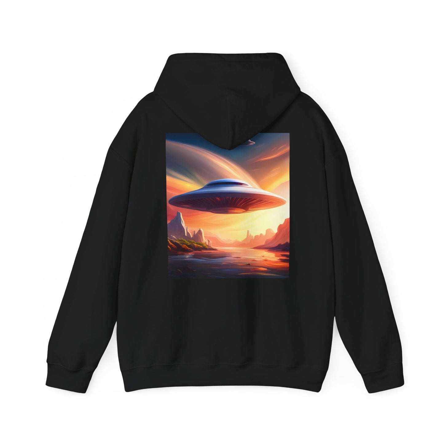 Unisex Abstract Hooded Sweatshirt 2