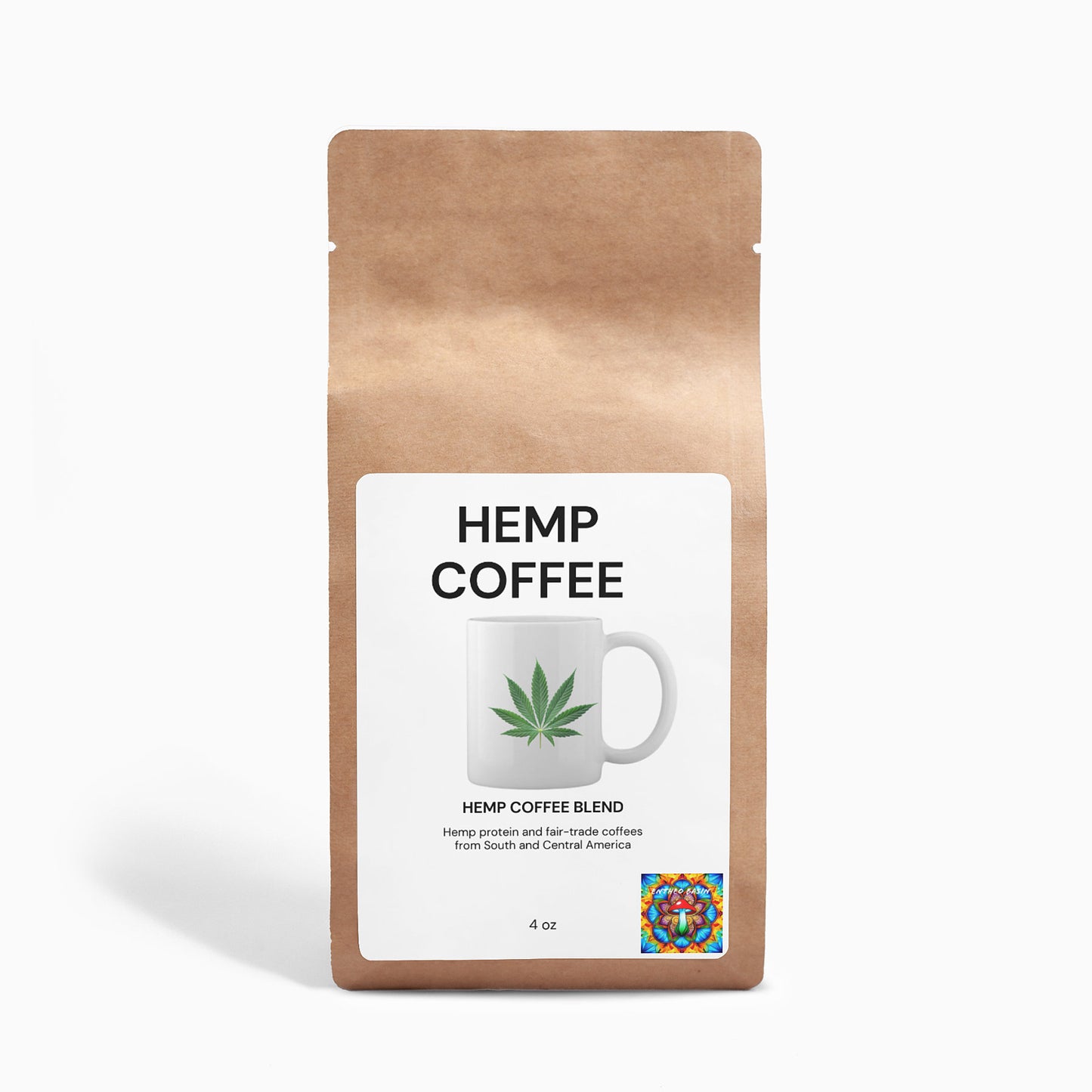 Hemp Coffee Blend - Medium Roast 4oz